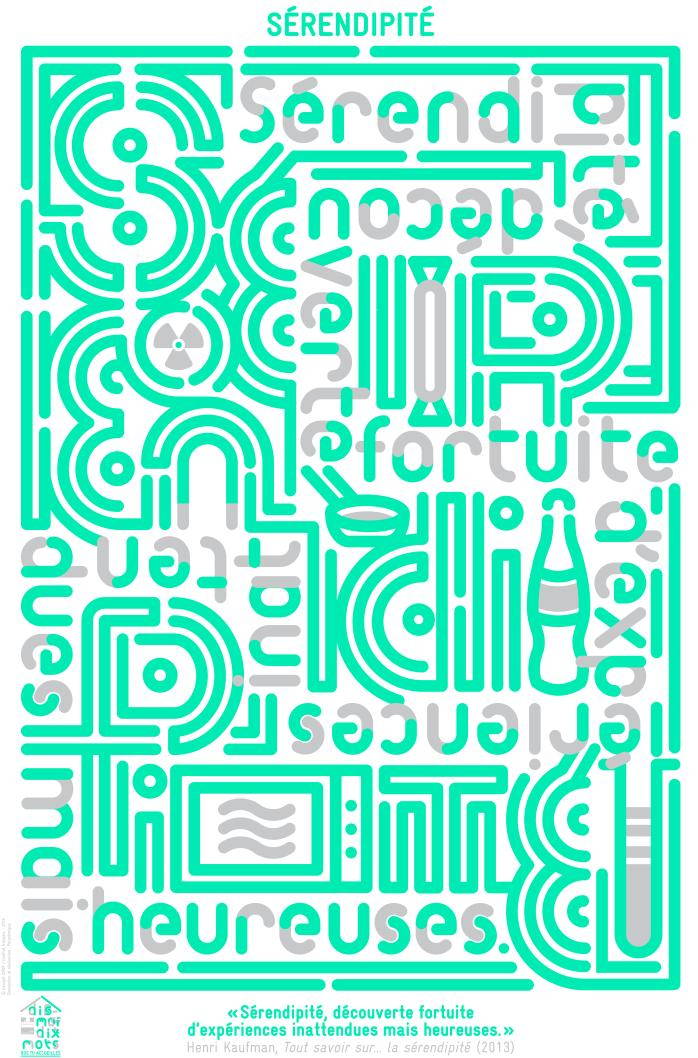 Affiche pour le mot Sérendipité