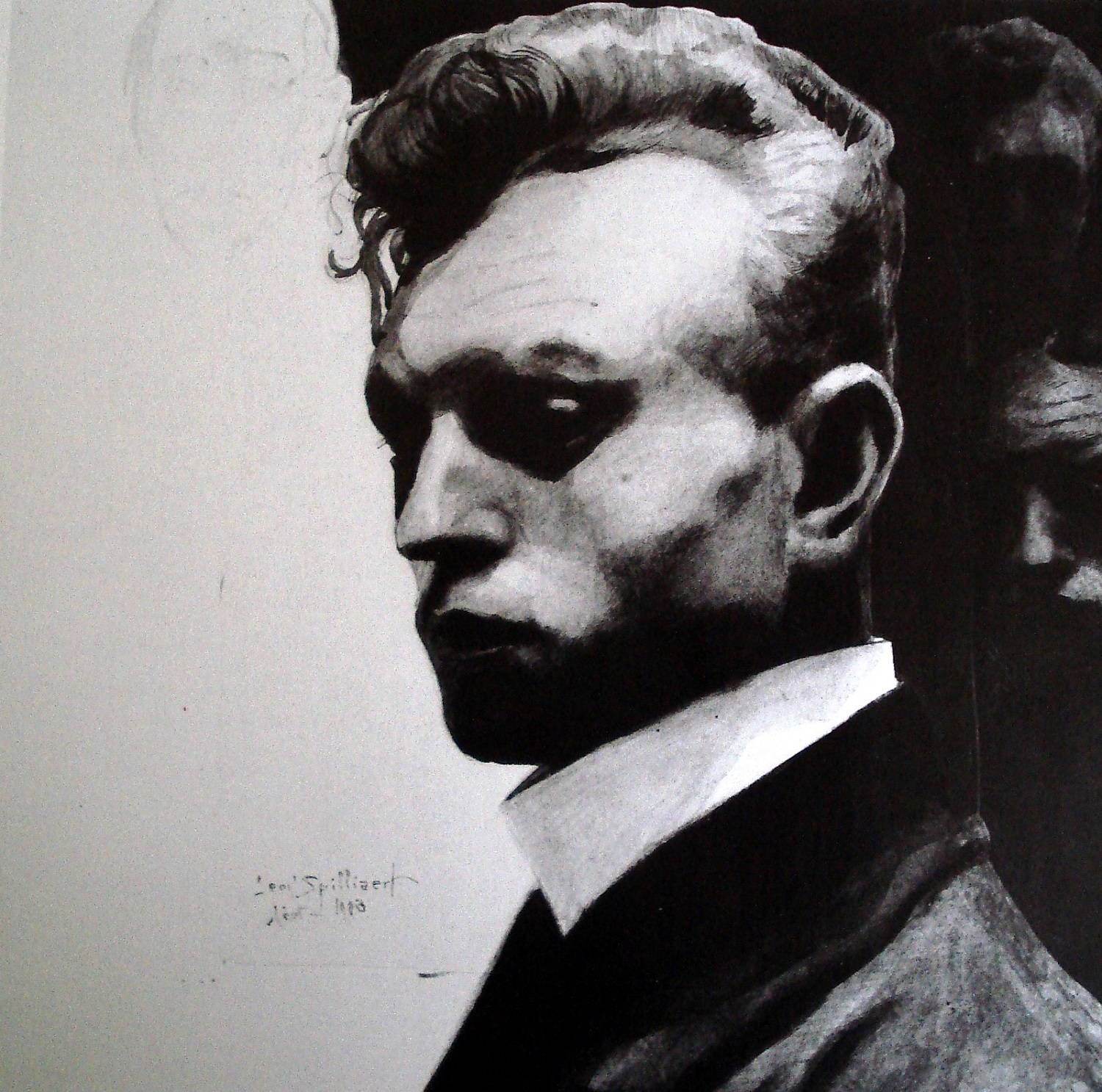 Autoportrait de Léon Spilliaert (1903)