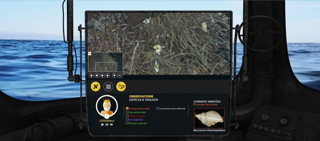 Capture d'écran du jeu Espions des mers