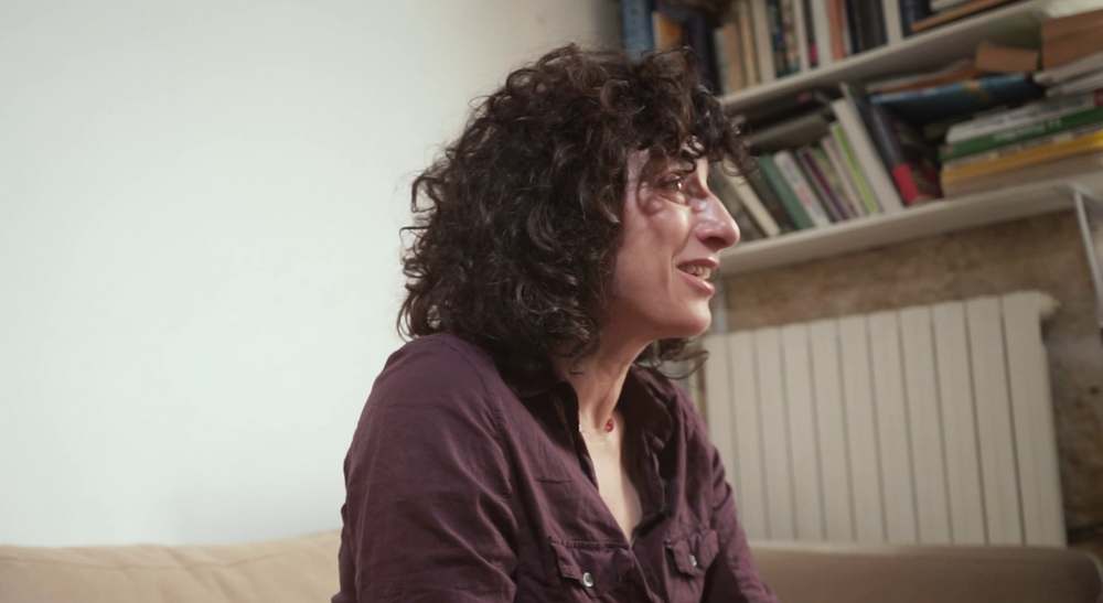La réalisatrice Julia Loktev vue de profil