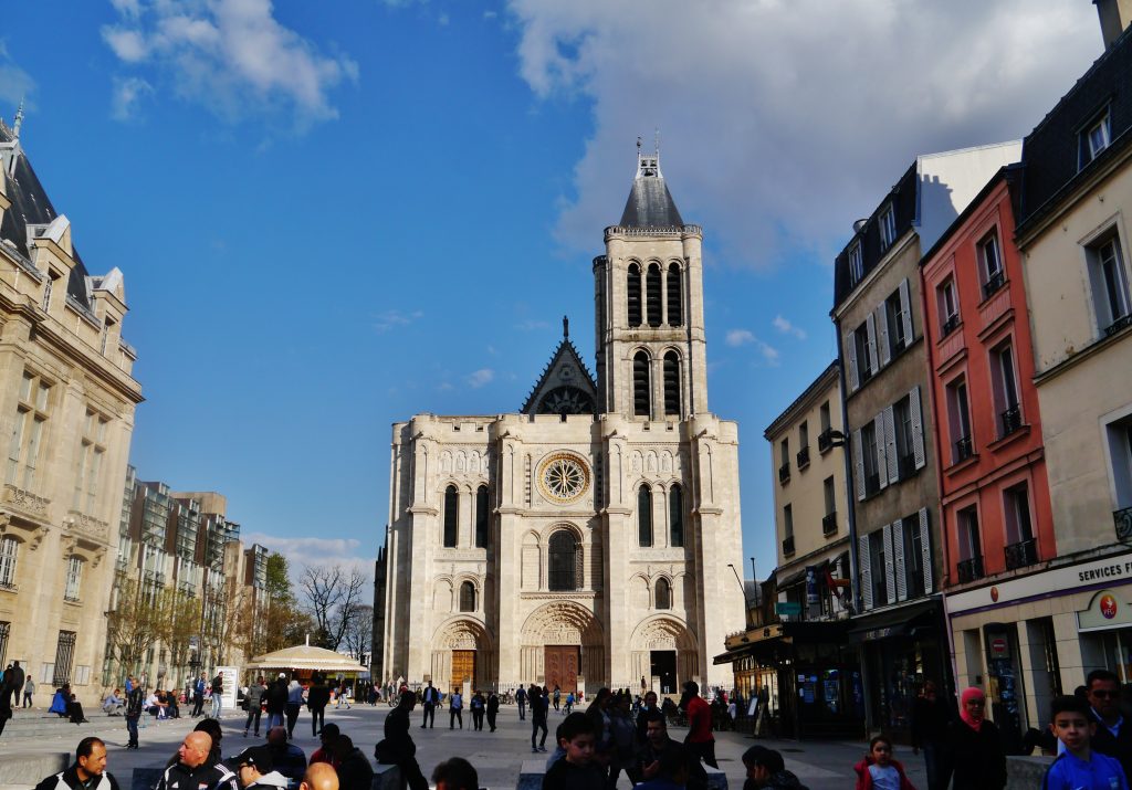 Vue de Saint-Denis et la basilique