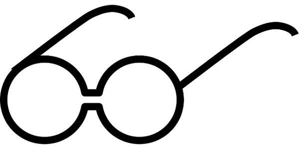 dessin de lunettes