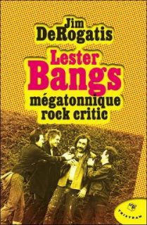 couverture du livre Lester Bangs