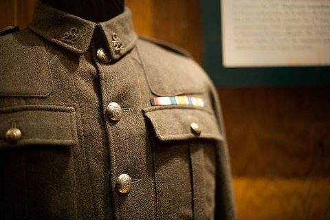 Photo de l'uniforme du 22e bataillon (Première Guerre mondiale)