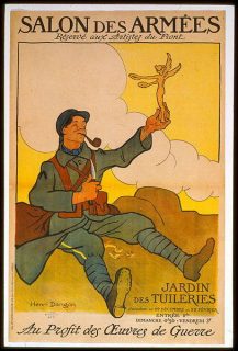 Affiche du Salon des armées (1916)