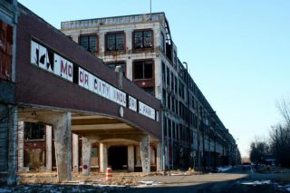 ruines de l'usine Packard, Detroit