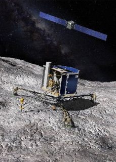 l’atterrisseur de Rosetta, Philae