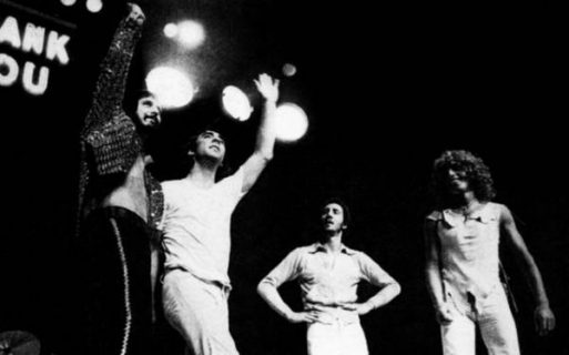 Photo du groupe The Who en 1974