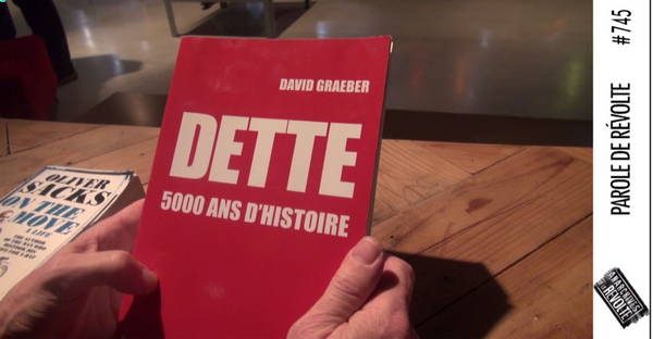 couverture du livre la dette de David Graeber