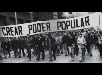 Manifestation au Chili avant le coup d'État