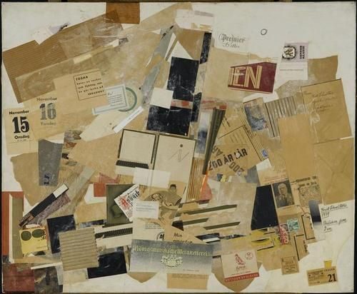 Collage de Kurt Schwitters