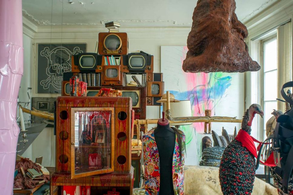Objets dans l'appartement de Jean Chatelus